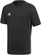 ADIDAS Core 18 Shirt Junior - Zwart-Wit - Maat 128