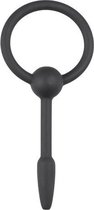 Bundle - Sinner Gear - Holle Siliconen Penisplug Met Ring met glijmiddel