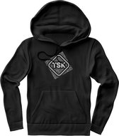 TSK Studio hoodie heren/dames met capuchon|Original & vintage trui |Zilver