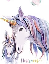 Muursticker Kinderkamer - Unicorn - 30 x 35 CM