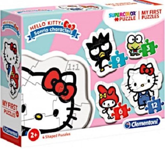 Clementoni Legpuzzel Hello Kitty Junior 30 Stukjes 4-delig | bol