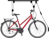 Relaxdays fietslift ophangsysteem - plafondlift - fietsophangsysteem - tot 20 kg - zwart