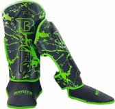 Booster Scheenbeschermers Junior Marble Groen