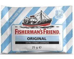 Fisherman's Friend Original suikervrij 25 Gram