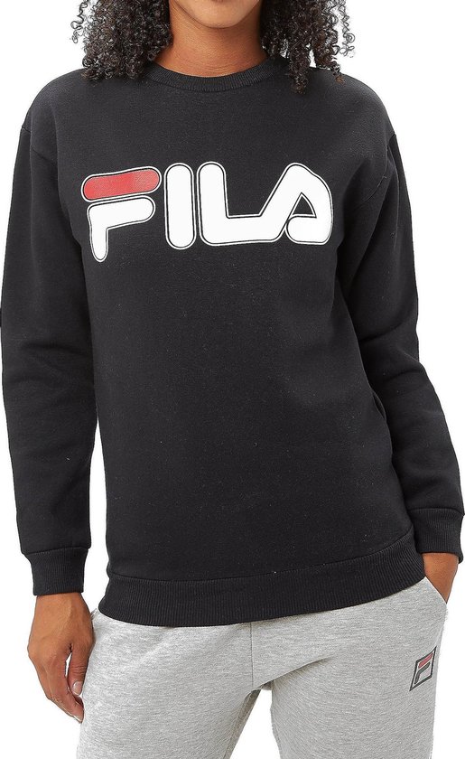 Gepland Bedreven excuus Fila Cydonia 2 Crew Sweater Zwart Dames | bol.com