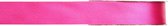 1x Hobby/decoratie fuchsia roze satijnen sierlinten 1 cm/10 mm x 25 meter - Cadeaulint satijnlint/ribbon - Striklint linten fuchsiaroze