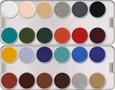 Kryolan Supracolor Palette 24 kleuren - K
