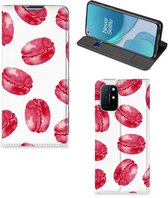 GSM Hoesje OnePlus 8T Fotohoesje ontwerpen Pink Macarons