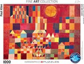 Eurographics puzzel Castle and Sun - Paul Klee - 1000 stukjes