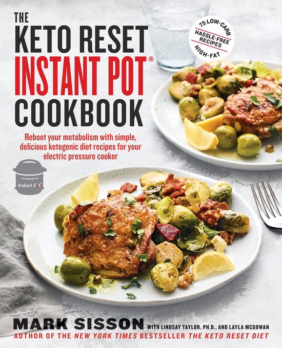 The Keto Reset Instant Pot Cookbook - cover