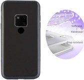 BackCover Layer TPU + PC - Telefoonhoesje - Hoesje voor Huawei Mate 20 - Zwart