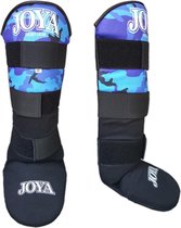 Joya Velcro Scheenbeschermer Camo Blue