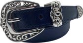 Primavera Navy  Dames riem - Broekriem Dames - Dames riem -  Dames riemen - heren riem - heren riemen - riem - riemen - Designer riem - luxe