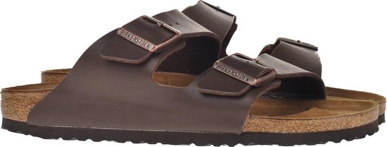 Birkenstock Arizona Heren Slippers Regular fit - Brown - Maat 42 | bol.com