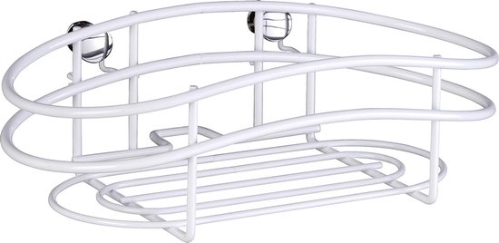 Wenko Wandrek Classic Plus 15 X 24 Cm Staal Wit