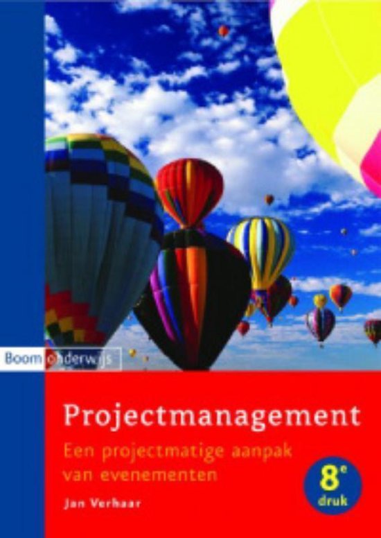 Cover van het boek 'Projectmanagement / druk 8' van J. Verhaar