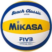 Mikasa Beachvolleybal VX 30 Replica Beac - Geel / Wit / Blauw - maat 5