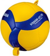Mikasa V300W ATTR Volleybal - Volleyballen - geel/blauw