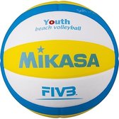Mikasa Beachvolleybal SBV Youth - Jeugd Beachvolleybal - geel/wit/blauw - maat 5