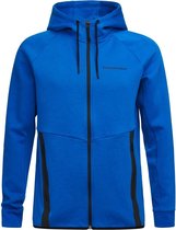 Peak Performance  - Tech Zip Hood Men - Blauw Vest - S - Blauw