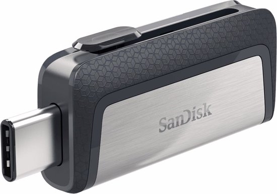 SanDisk Dual Drive - USB-stick - 64 GB - USB-A en USB-C | bol