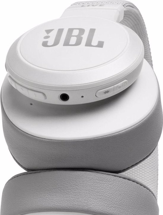 JBL Live 500BT - Over-ear bluetooth koptelefoon - Wit - JBL