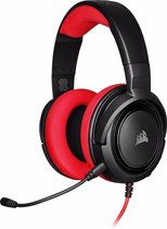 Corsair HS35 Gaming Headset - Rood - PS5 & Switch & Mobiel