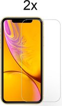 iPhone xs screenprotector glas - Beschermglas iphone xs screen protector - screenprotector iphone xs - 2 stuks