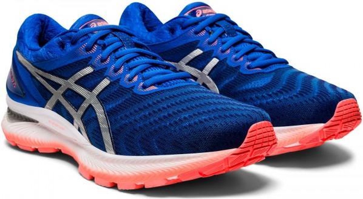 ASICS GEL-Nimbus 22 Heren - Blauw / Wit - maat 48.5 | bol.com
