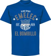 Emelec Established T-shirt - Blauw - 4XL