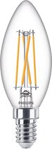 Philips LED WarmGlow filament kaars lamp dimbaar - E14 B35 3,4W 470lm 2200K-2700...