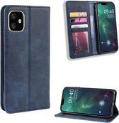 Hoesje Samsung Galaxy A71 - Book case cover - Flip hoesje met portemonnee - blauw - hoesje met ruimte voor pasjes - wallet flipcase telefoonhoesje