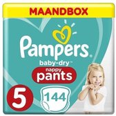 Pampers Baby Dry Pants Maat 5 - 144 Luierbroekjes Maandbox