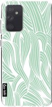 Casetastic Samsung Galaxy A72 (2021) 5G / Galaxy A72 (2021) 4G Hoesje - Softcover Hoesje met Design - Seam Foam Organic Print Print