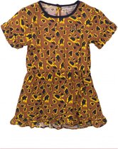 Koko Noko Meisjes jurken & tunieken Koko Noko jurk camel 80