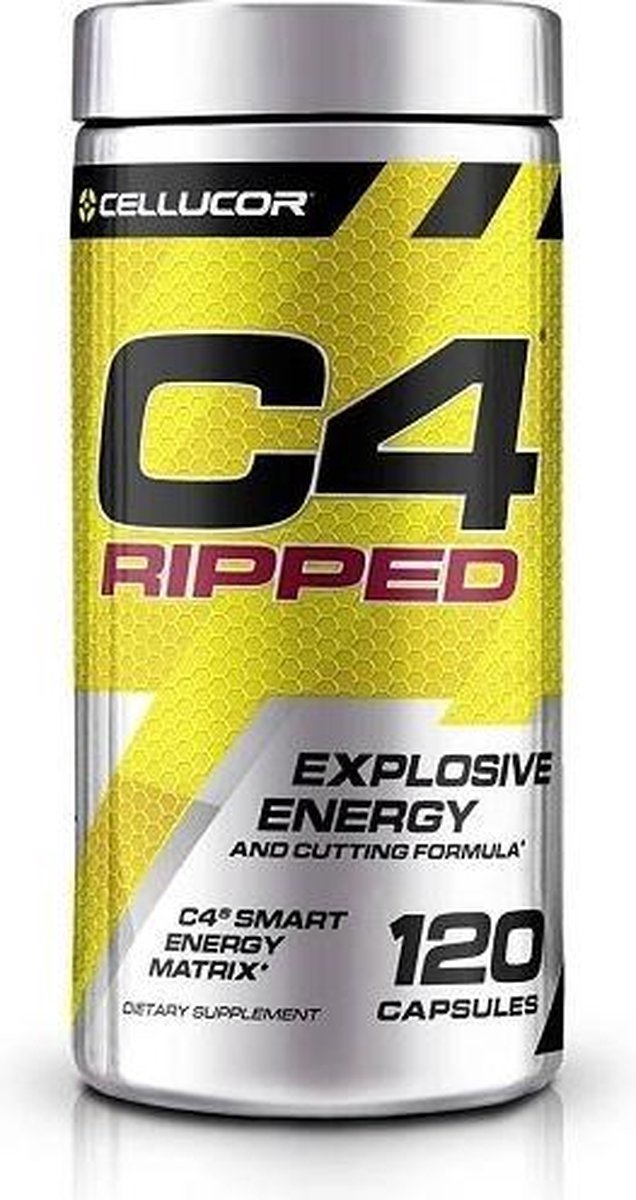 Cellucor C4 Ripped - Icy Blue Razz - Pre-workout - 30 doseringen