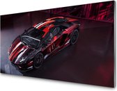 Glasschilderij Lamborgini | 120 X 60 CM | 4 mm gehard glas | Incl. Blind ophangsysteem | Moderne glazen schilderij