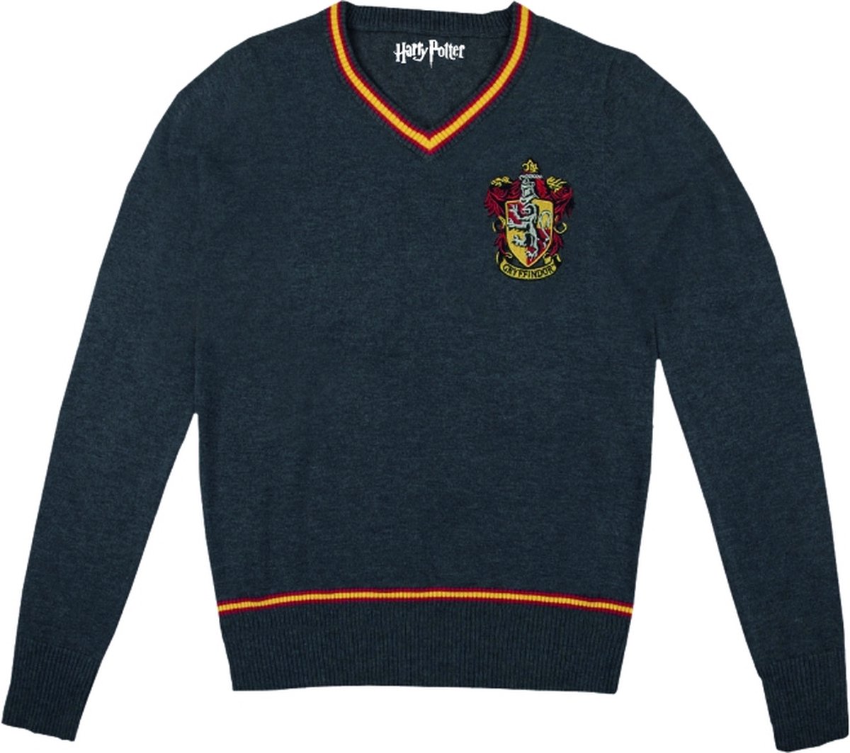 Harry Potter - Antraciet Heren Pullover Gryffindor M