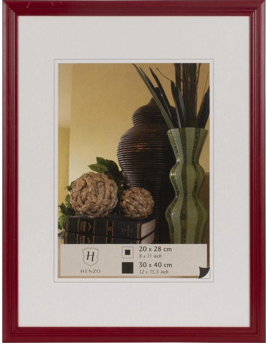 Fotolijst - Henzo - Artos - Fotomaat 30x40 cm - Rood