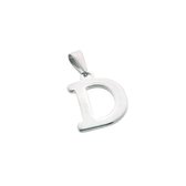 Stalen hanger letter d