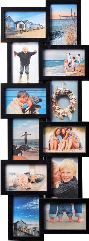 Fotolijst - Henzo - Holiday Gallery - Collagelijst voor 12 foto's -  Fotomaat 10x15 cm... | bol.com