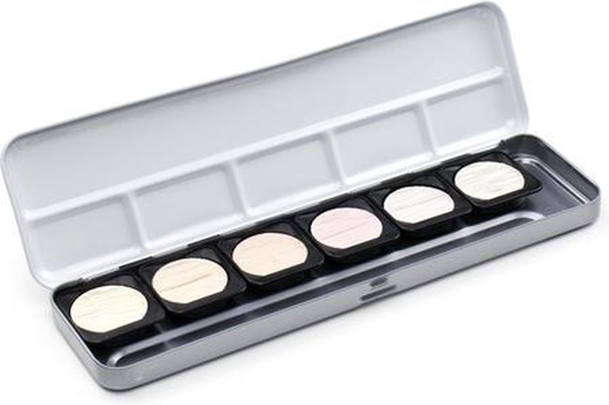 FINETEC® Iriserende aquarelverf set Pixie Dust | 6 kleuren — afbeelding 4