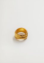 Ring Met Relieftextuur 87042518 Or