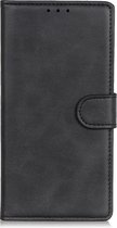 Luxe Book Case - Motorola Moto E7 Hoesje - Zwart