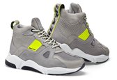 REV'IT! Astro Light Gray Neon Yellow - Maat 44