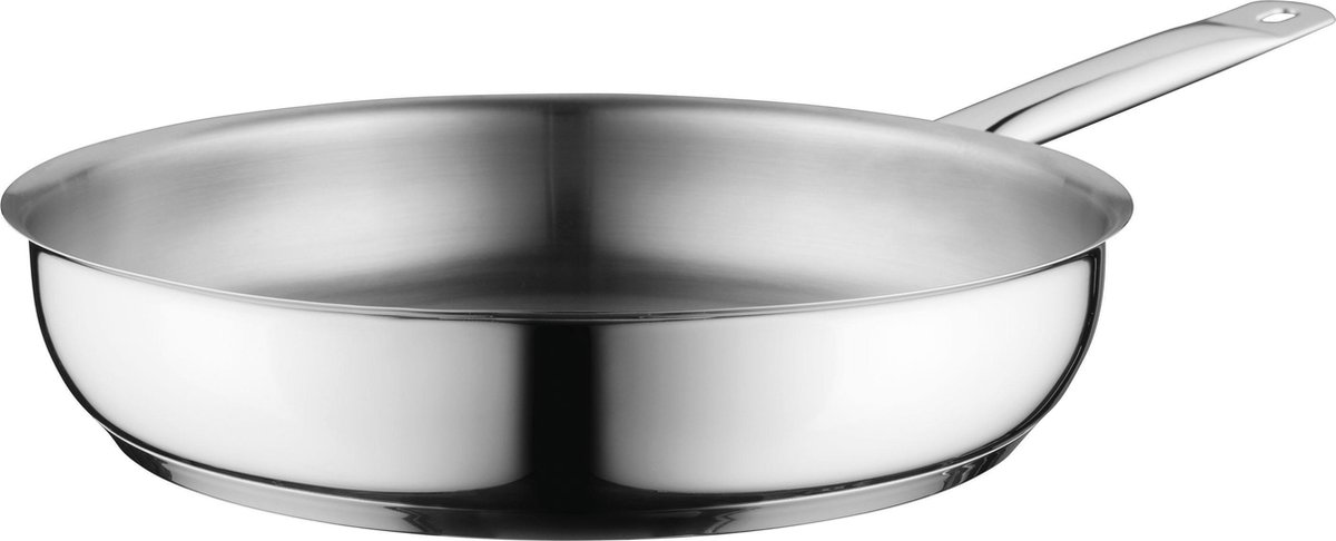 Casserole BergHOFF 20 Cm En Acier Inox 3 Couches - Compatible Induction, Four 250°C, Lavable Lave-Vaisselle