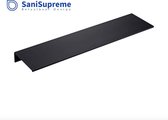 SaniSupreme® doucheplank wandplank |keukenplank|50 cm.|mat zwart