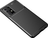Shieldcase Samsung Galaxy A72 carbon hoesje - zwart