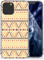 Etui pour téléphone portable iPhone 12 Pro Max Etui pour téléphone portable avec bord transparent Aztec Yellow