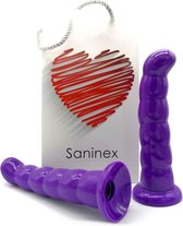 Sex Toys voor Vrouwen Dildo Vibrator Seksspeeltjes Erotiek Toys - Dildo met Zuignap - Glijmiddel - Saninex®